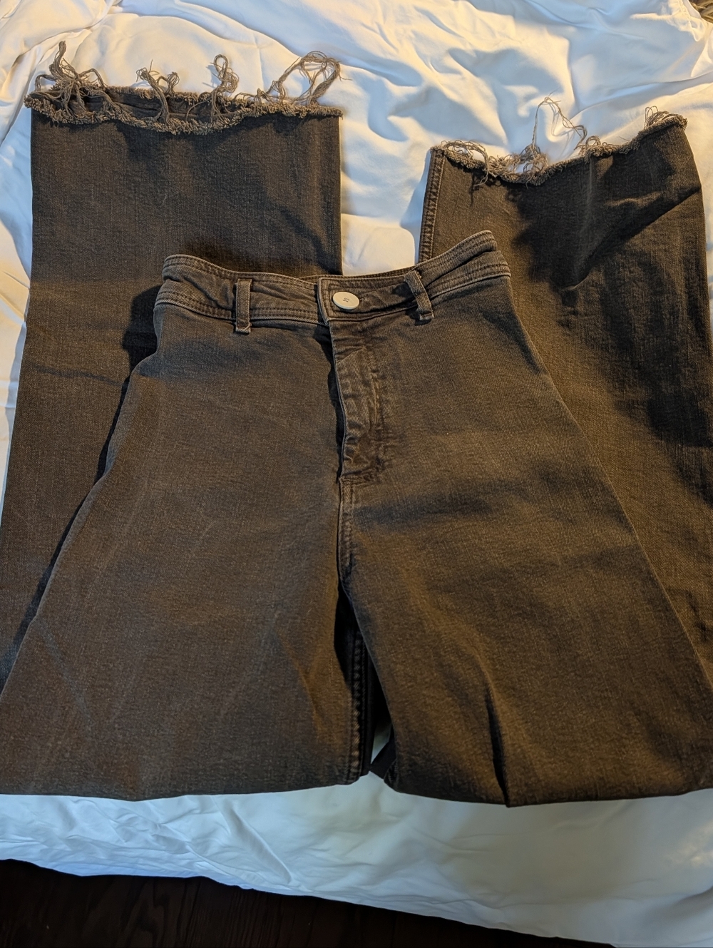 Zara The Marine Wide Leg Jeans
